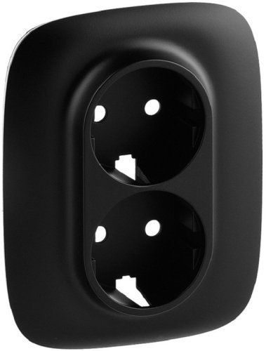 Лицевая панель Legrand Valena Allure для 1-м. 2-мод. розетки 220В антрацит фото Лицевая панель Legrand Valena Allure для 1-м. 2-мод. розетки 220В антрацит картинка